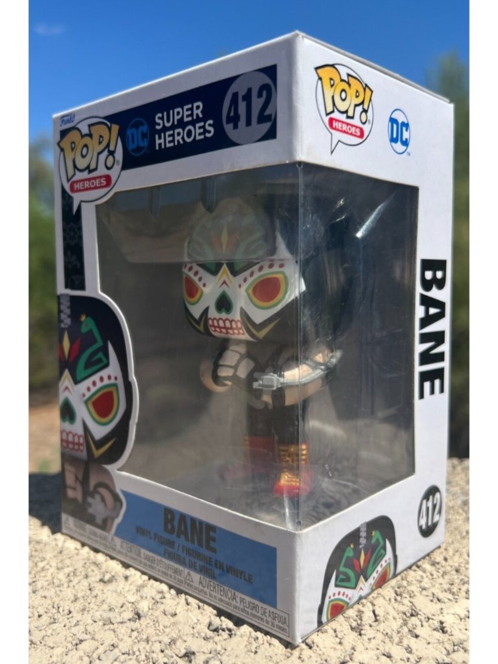 Funko Pop Heroes - DC Super Heroes - Bane  (#412, NEW)